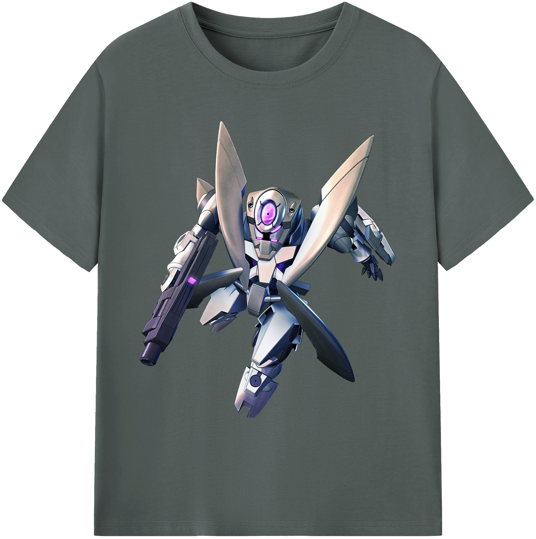 （画像用） 機動戦士ガンダム Mobile Suit Gundam 綿100％ メンズ半袖Tシャツ｜肌触りやわらか＆通気性